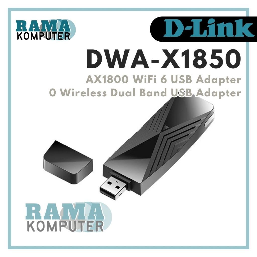DWA-X1850 D-LINK AX1800 WiFi 6 USB Adapter
