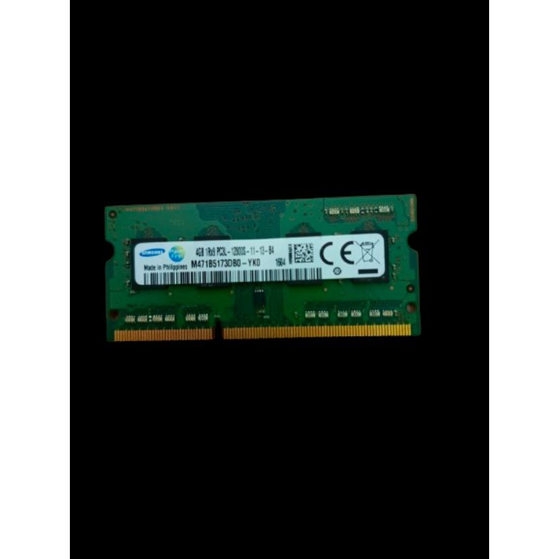 RAM LAPTOP 4GB 1RX8 PC3L -12800S MEMORI LAPTOP 4GB DDR3L
