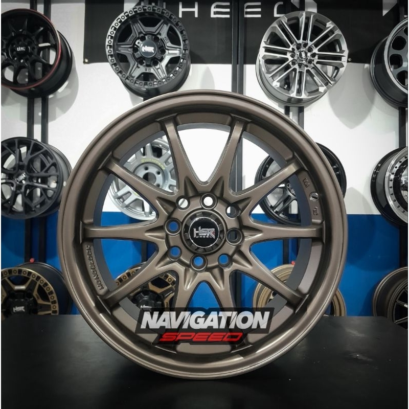 Velg Ce28 R16 Buat Jazz Avanza Brio Yaris Livina Mobilio dll Hsr Hiroshima Ring 16 Bronze