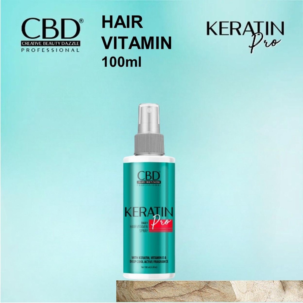 CBD Professional Keratin Pro Daily Hair Vitamin Spray 100ml- Keratin Spray
