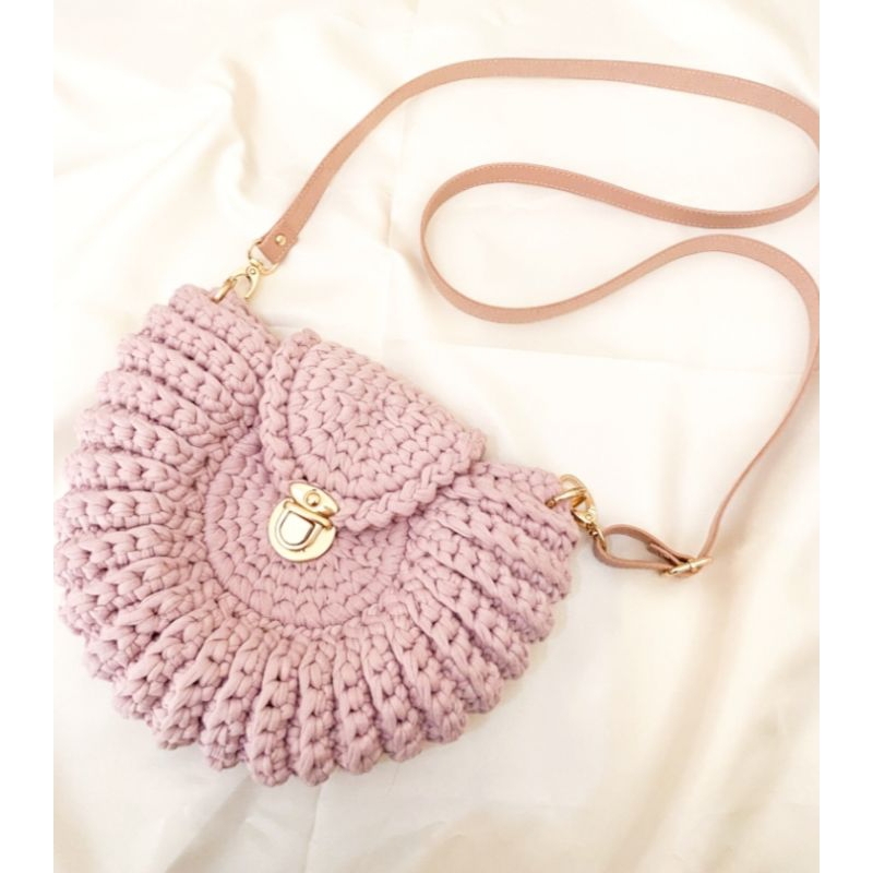 Crochet Handmade Bag (T-shirt Yarn) Helianthus Premium & Inverior