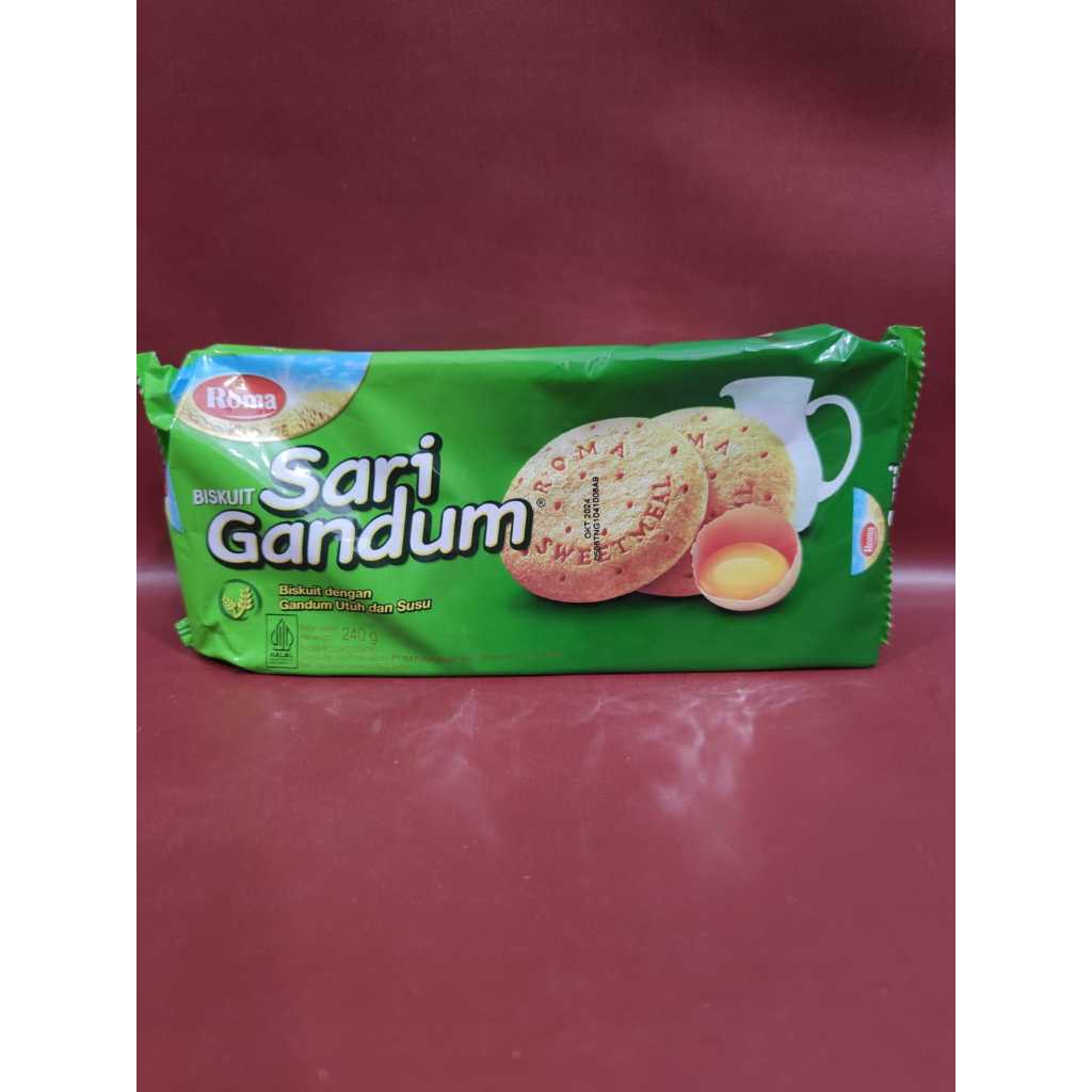 

Biskuit Roma Sari Gandum 240gr