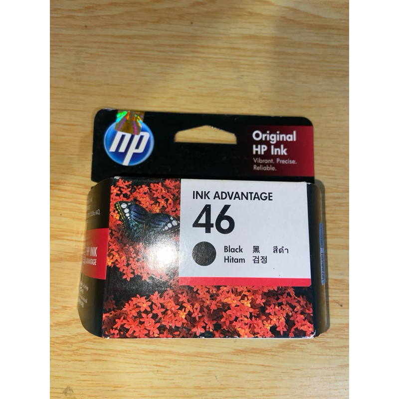 Tinta Printer HP Deskjet 46 Black Color HP DESKJET INK ADVANTAGE 2020hc,2029,2520hc AiO,2529,4729