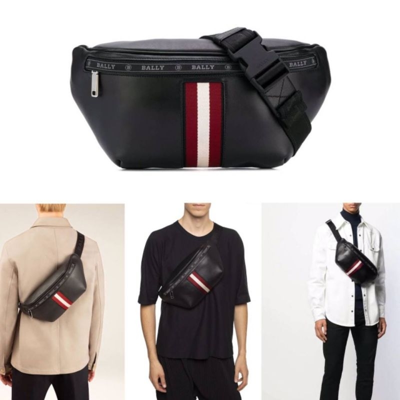 BALLY BUMBAG HAKAB LEATHER ORIGINAL