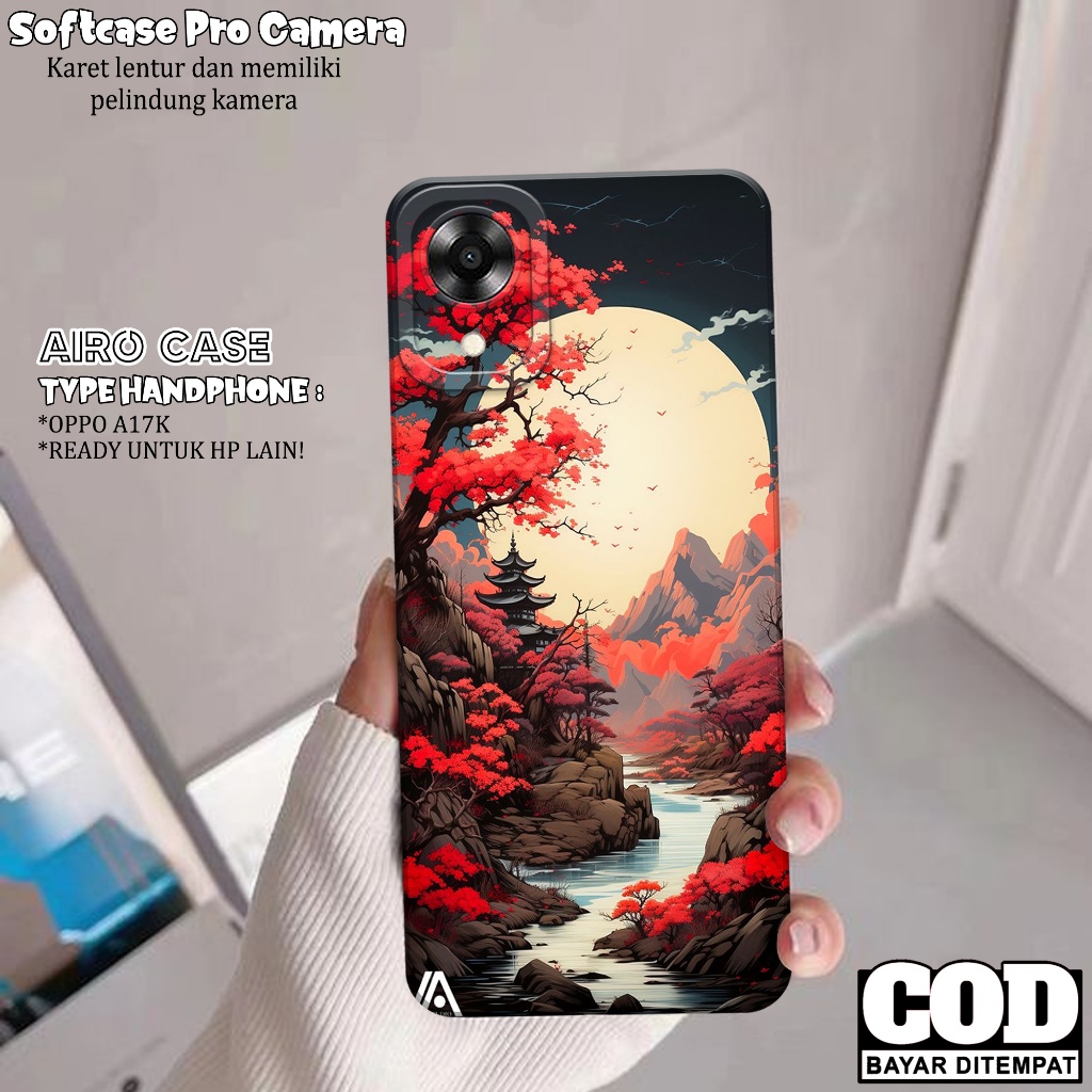 Case Oppo A17K - Softcase Oppo A17K - Softcase Pro Camera - AIRO CASE - Case Tpu - Casing Oppo A17K 