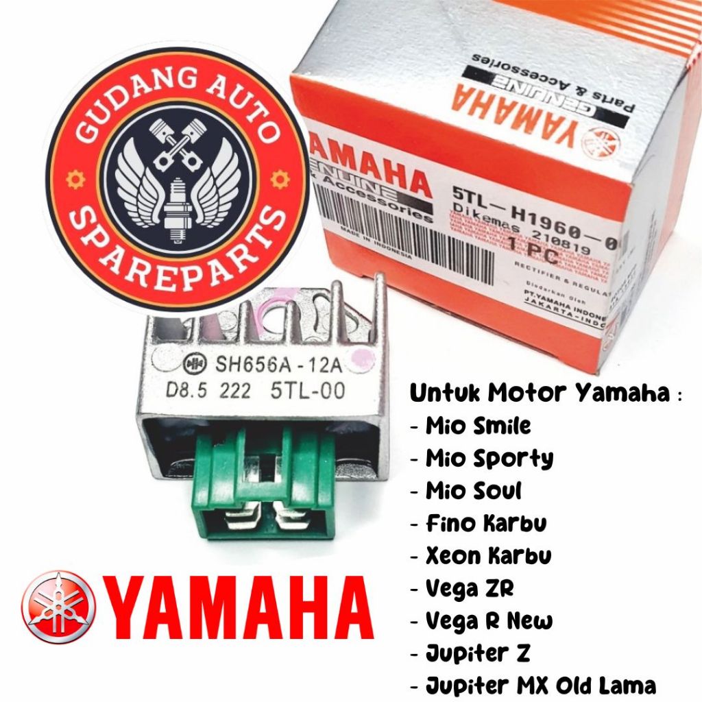 Original YGP Kiprok Regulator Yamaha Kiprok Mio Smile Kiprok Mio Sporty Kiprok Fino Kiprok Xeon Kipr