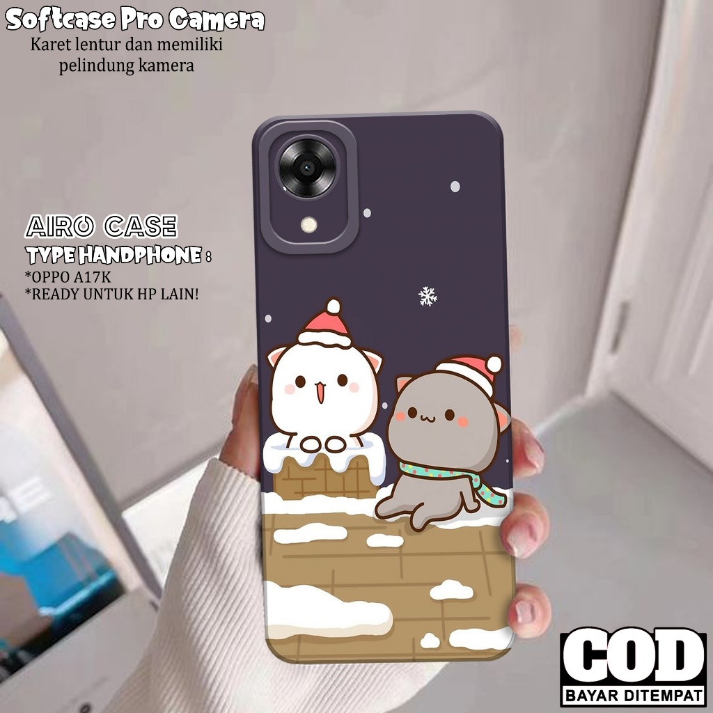 Case Oppo A17K - Softcase Oppo A17K - Softcase Pro Camera - AIRO CASE - Case Tpu - Casing Oppo A17K 