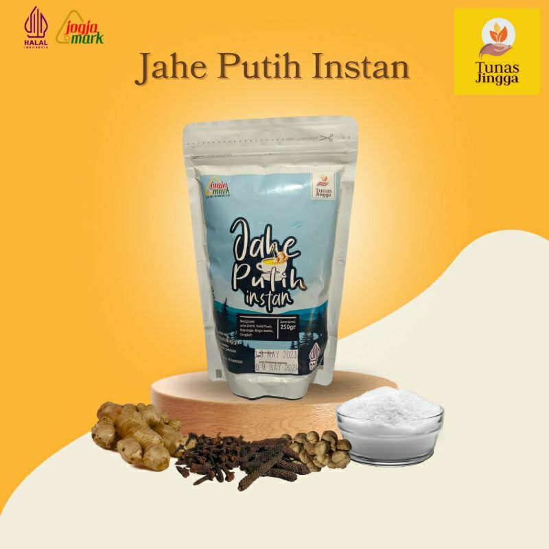 

Jahe Putih Instan Tunas Jingga 250 gram
