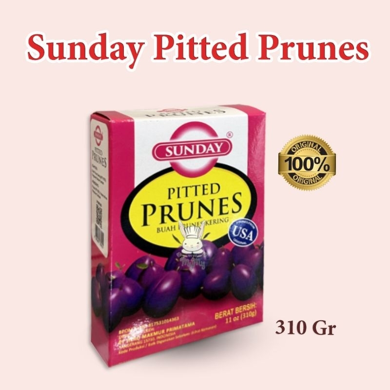 

Sunday Pitted Prunes 310gr | Plum Kering | Prune