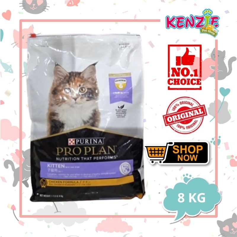 PROPLAN KITTEN 8 KG-makanan kering untuk kucing