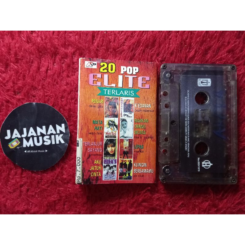 Kaset 20 Pop Elite Terlaris (Kompilasi 90an)