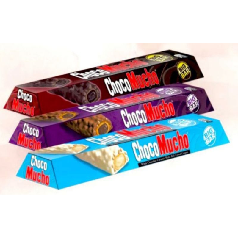 

ChocoMucho Big Bar - Chocolate Caramel Wafer Roll Cereal Crispies All Variant 125g