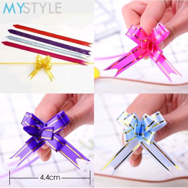 

Pita Kado Pita Tarik 30mmx45cm isi 10pcs