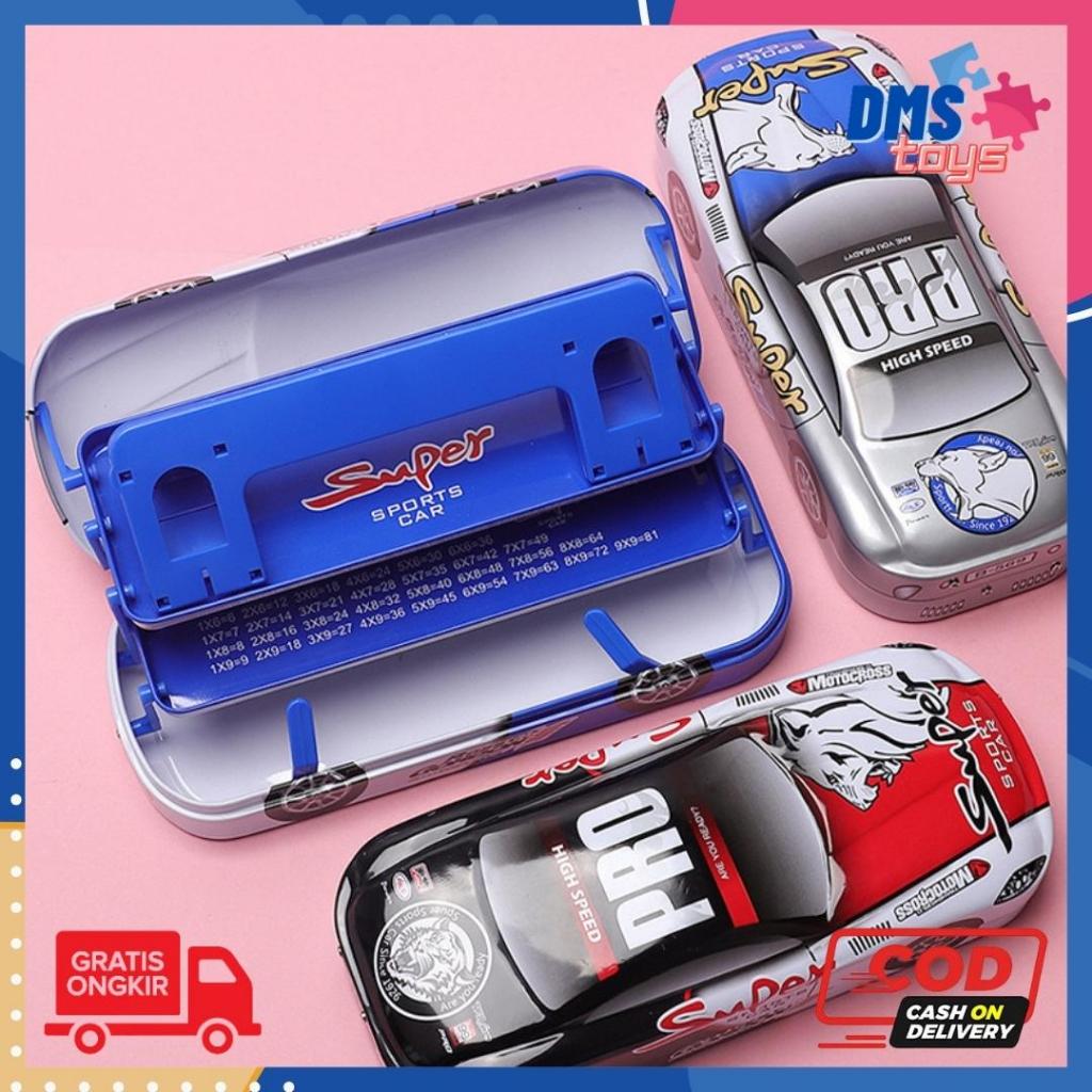 

Tempat Pensil Mobil Kaleng Set 2 Susun / 2 Tingkat DMS.Toys