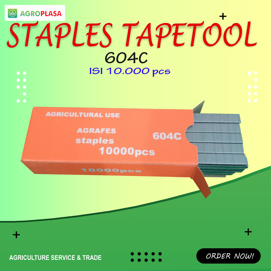 

Staples Tapetool, 10.000pcs 604C