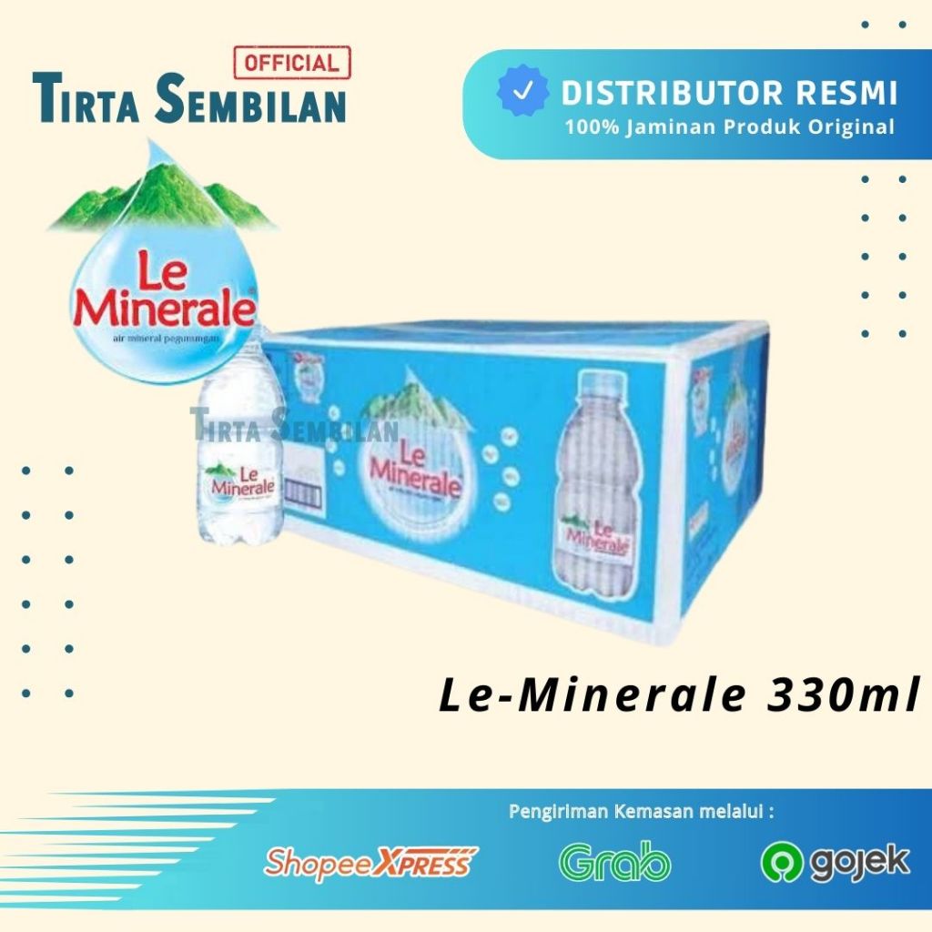 

Le-Minerale Leminerale Lemin 330ml 330 ML