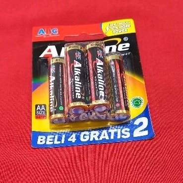 Baterai ABC Alkaline AA isi 6