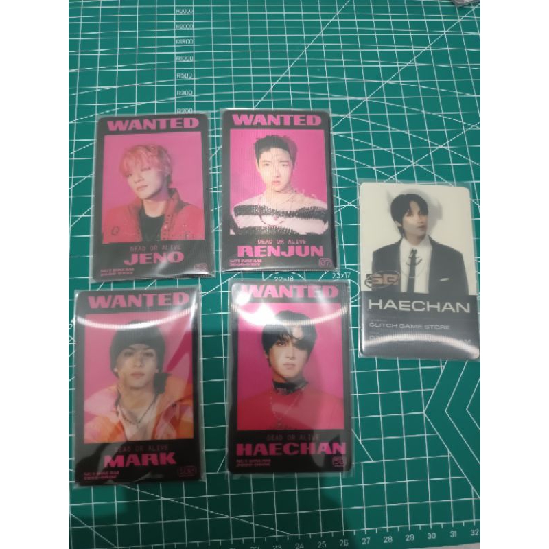 PHOTOCARD OFFICIAL NCT DREAM GLITCH MODE LENTICULAR JENO, MARK, HAECHAN, RENJUN
