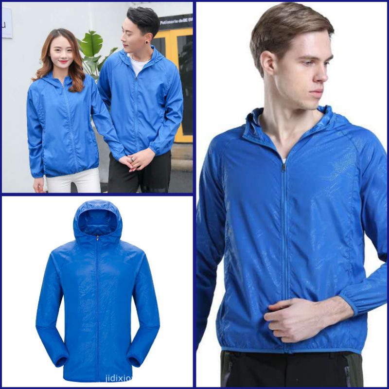 Promo Terbaru Jaket Olahraga Anti Uv, Jaket Parasut Lari, Jaket Running, Jaket Olahraga Pria Wanita