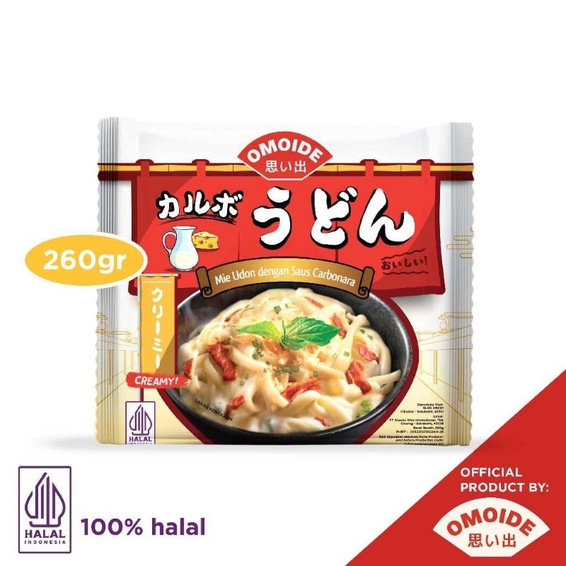 

Omoide Mie Udon Dengan Saus Carbonara 260gram