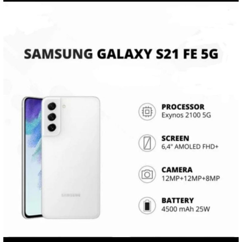 Samsung galaxy S21 FE 8gb room 128
