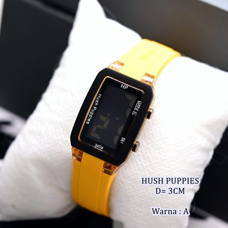 Jam Tangan Wanita Hush Puppies Digital Rubber