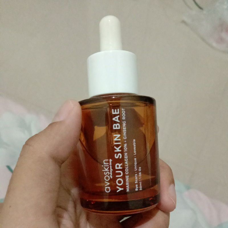 PRELOVED SERUM AVOSKIN MARINE COLLAGEN GINGSENG ROOT ORIGINAL