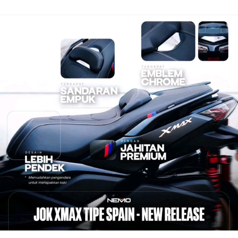 Jok xmax new xmax 2023 xmax connected Jok touring xmax new