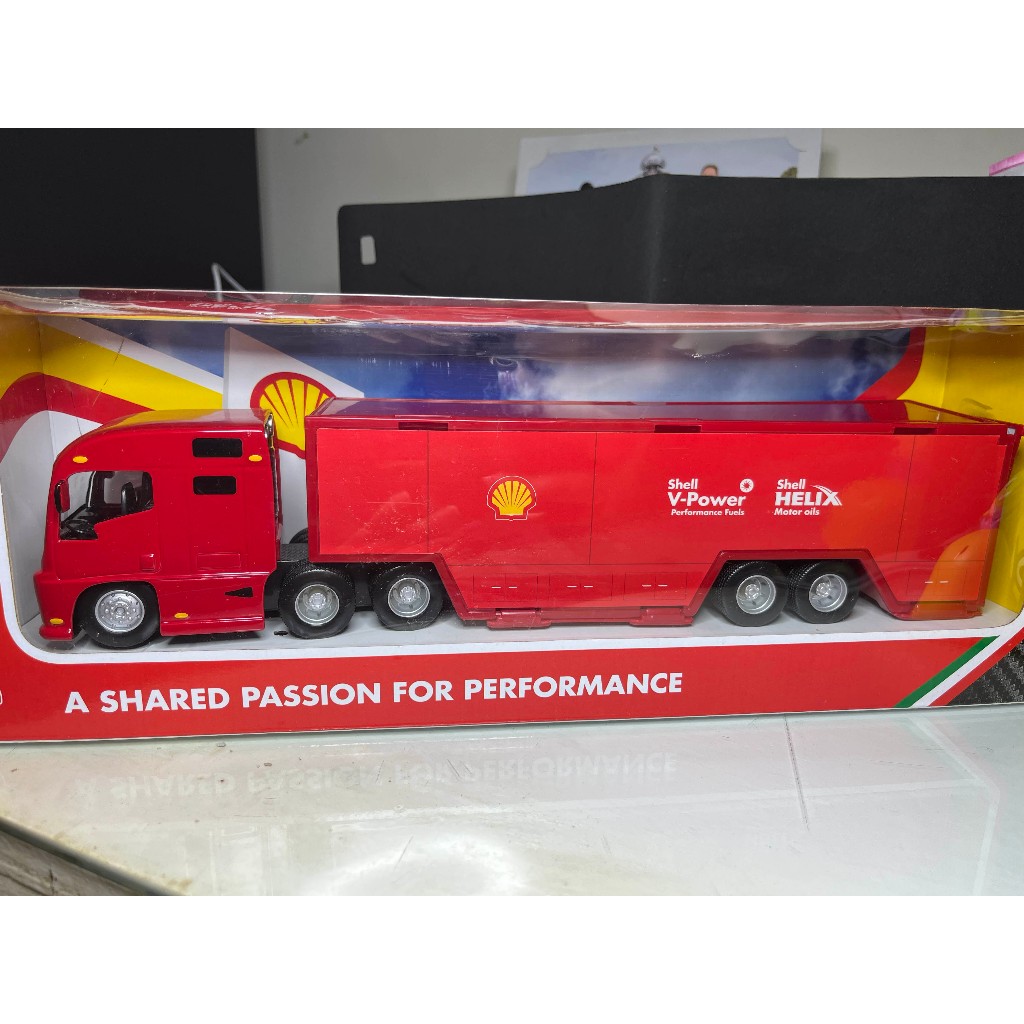 Diecast Truck Shell Hauler Burago (Limited edition)