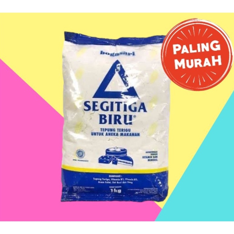

DYKKS Tepung Terigu Segitiga Biru Eco Pack Kemasan 1kg 4495