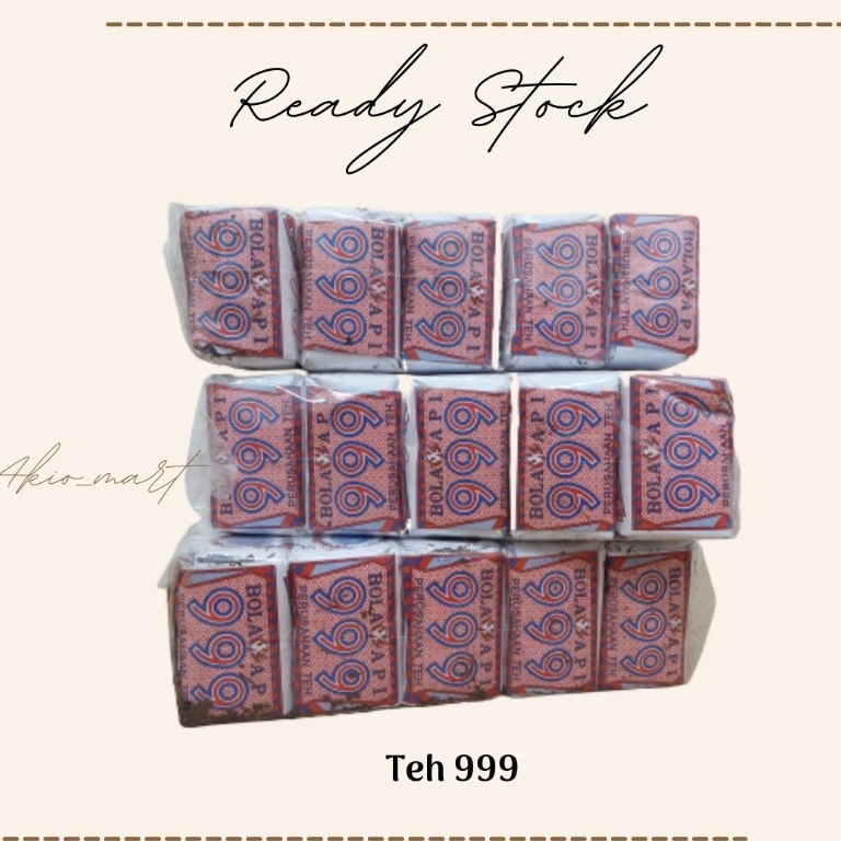 

[BJB] Teh 999 Bola Api teh sembilan sembilan 23 gram 1 pack isi 10 pcs 9377