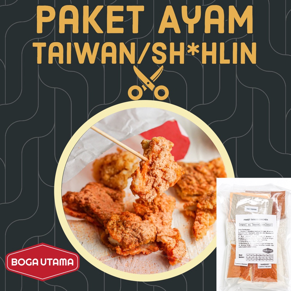 

Bay@r Di Tempat Paket Tepung Taiwan Chicken Murah Praktis Original BBQ Seaweed Komplit [210]