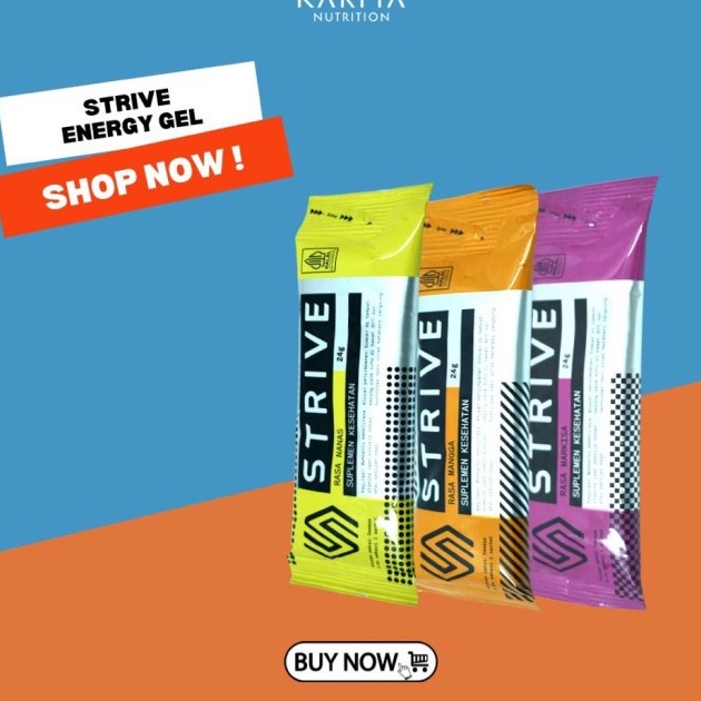 

[KODE LSTNB] Strive Energy Gel 1 Sachet 24 gr - MARKISA