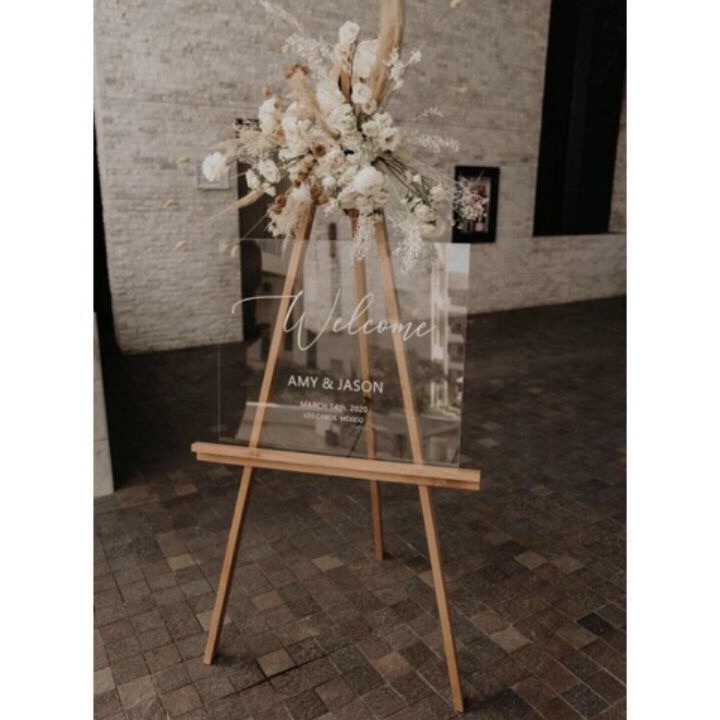 

[KODE IH8QP] wooden easel 100 cm/standing tripod kayu/stand lukis /stand foto