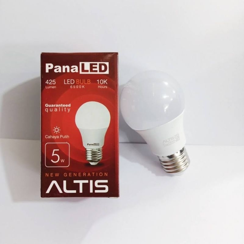 Lampu PanaLED Altis 5 Watt SNI / Lampu Bulb / Lampu LED / SNI