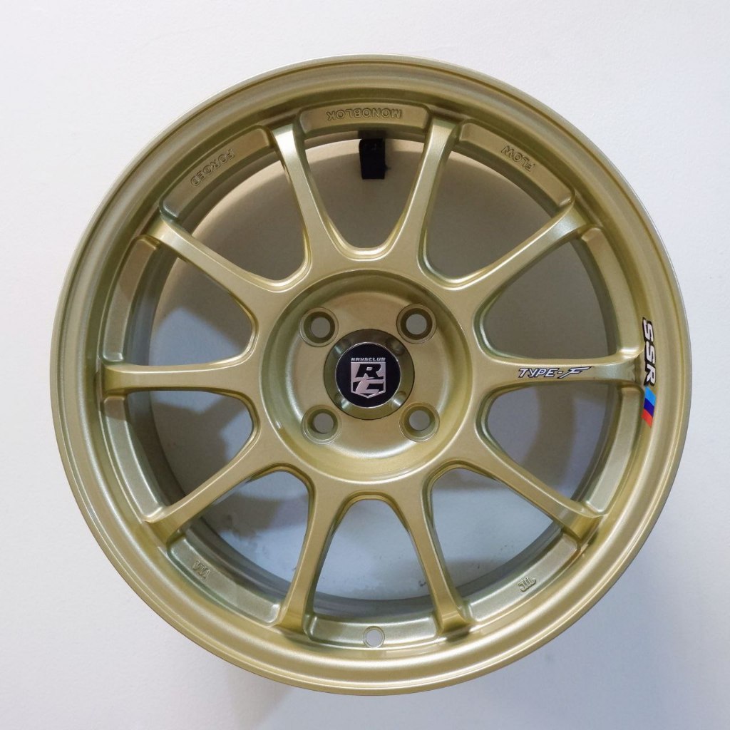VELG MOBIL FLOW FORMING REP SSR TYPE F R16 x 7 4H 100 ET 40 MATT GOLD