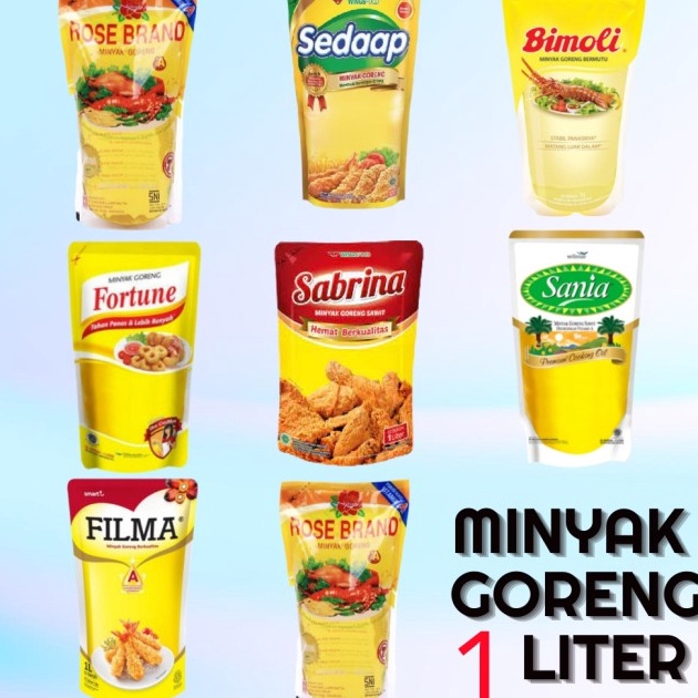 

[KODE PRODUK Y0WAB8296] MINYAK GORENG REFIL 1LITER ALL VARIAN /PCS