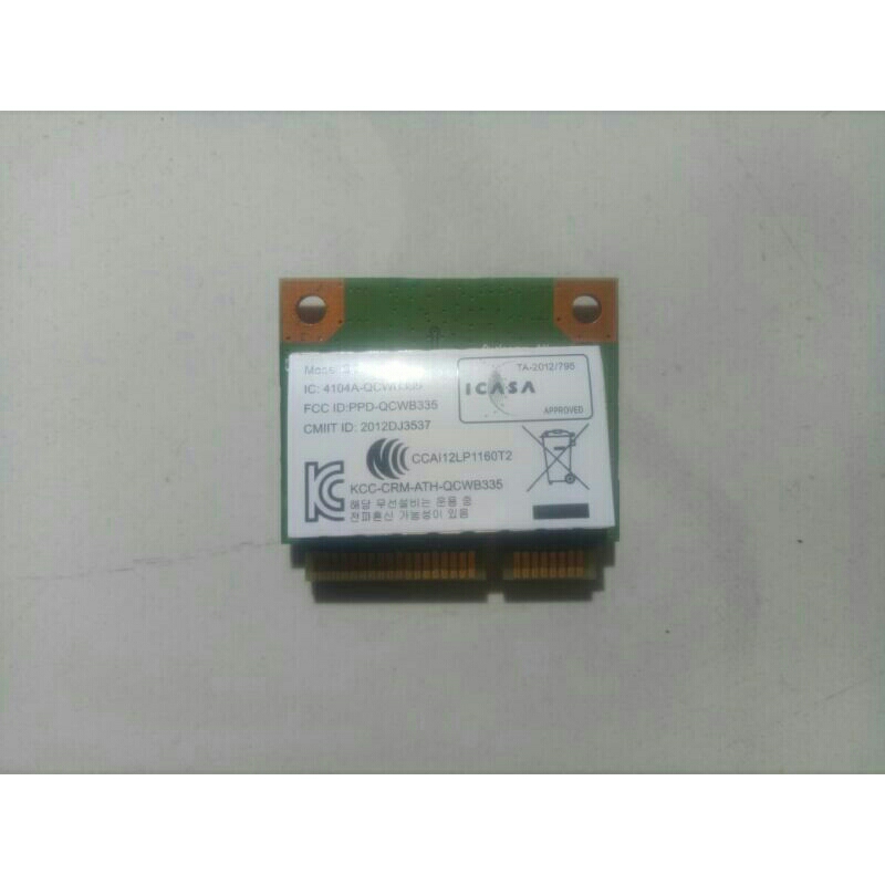 Wifi card Qualcomm atheros QCWB335