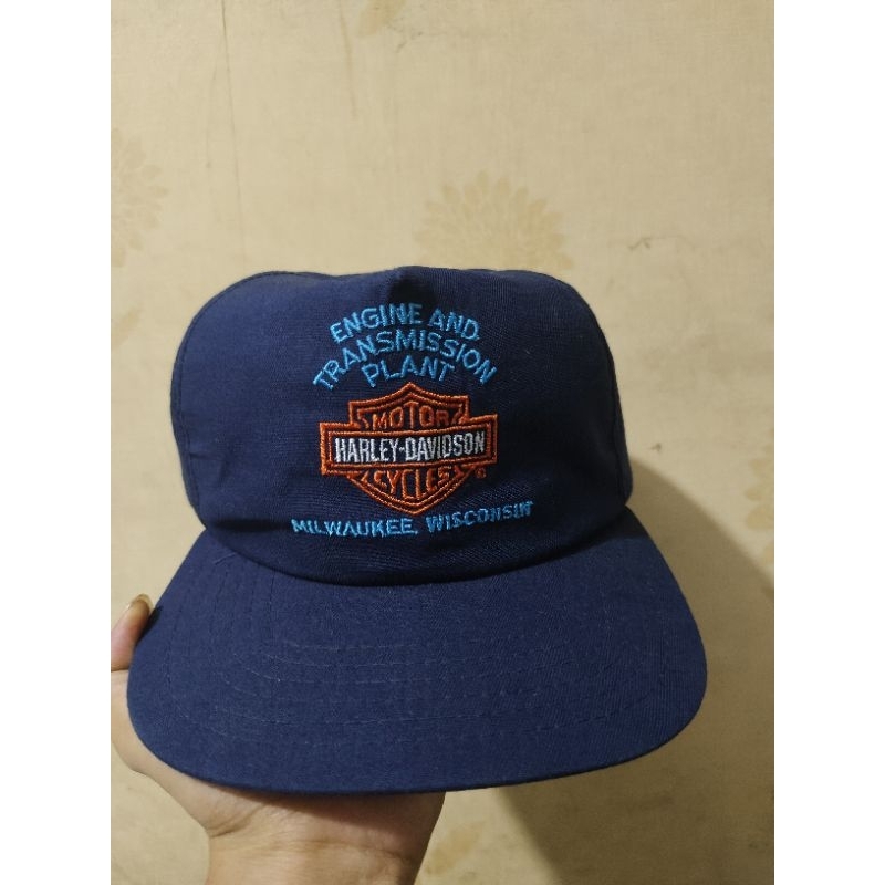 Snapback new era promodel harley davidson