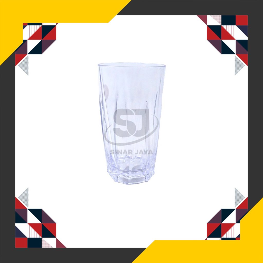 Promo Gelas Minum Mika/Gelas Mika Polos/Gelas Cafe/Gelas Mika 850 Dragon Diskon