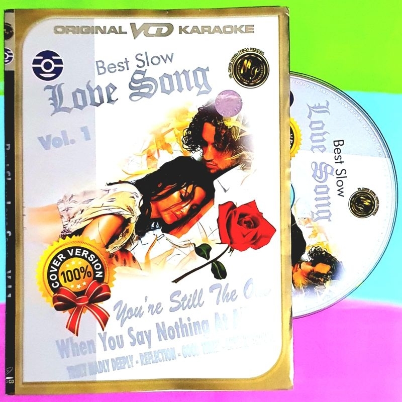 KASET ORIGINAL VCD LAGU KARAOKE POP BARAT LOVE SONG-KASET DVD LAGU BARAT-KASET DVD LAGU SLOW ROCK BA