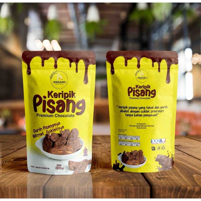 

Keripik Pisang Coklat Premium