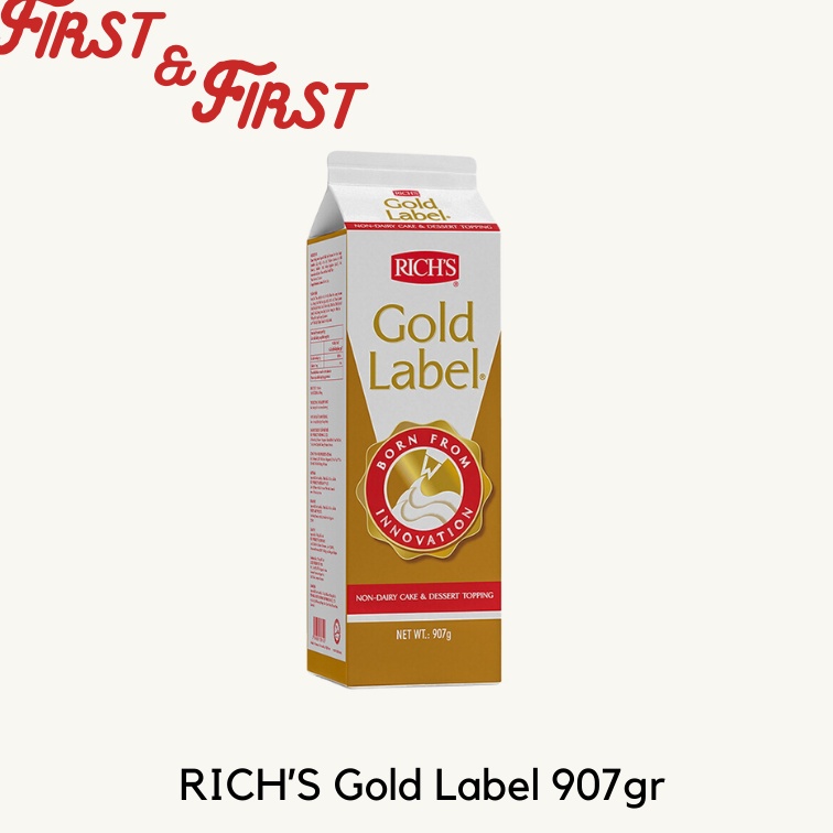 

[KODE RDTQK] Rich's Gold Label Whipping Cream 907 gram