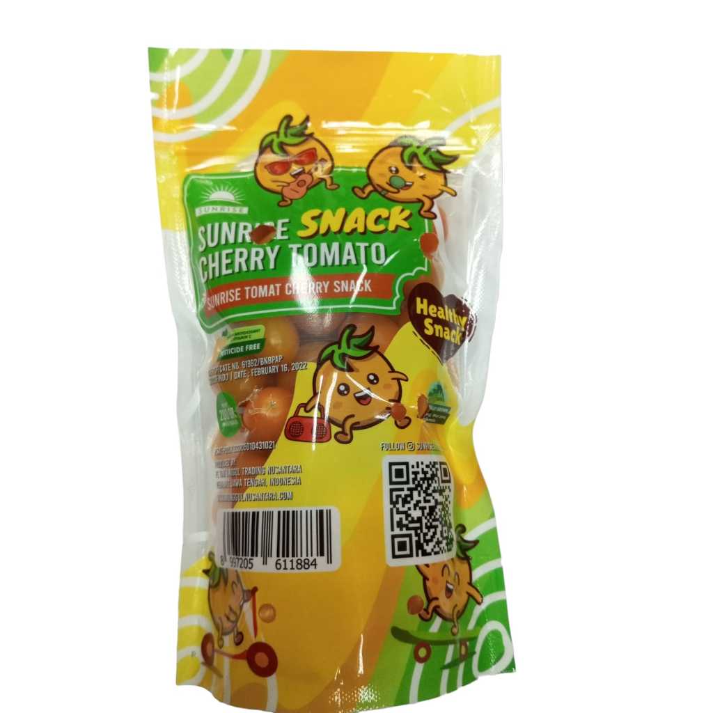 

Sunrise Yellow Cherry Tomato Snack 200 Gr