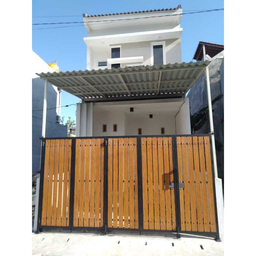 Pagar lipat rumah minimalis sidoarjo pemasangan cepat