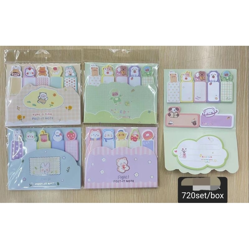 

stick note lucu/sticky notes/posh it/memo lucu/pembatas buku