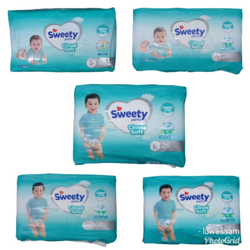 POPOK SWEETY SILVER PANTS