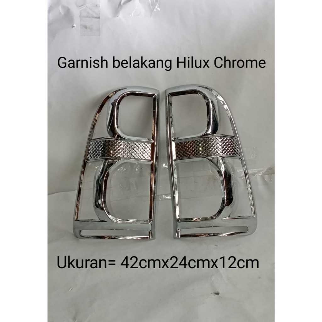 Garnish List Lampu depan Toyota Hilux cover garnish Lis lampu belakang mobil hilux Depan Belakang Pa