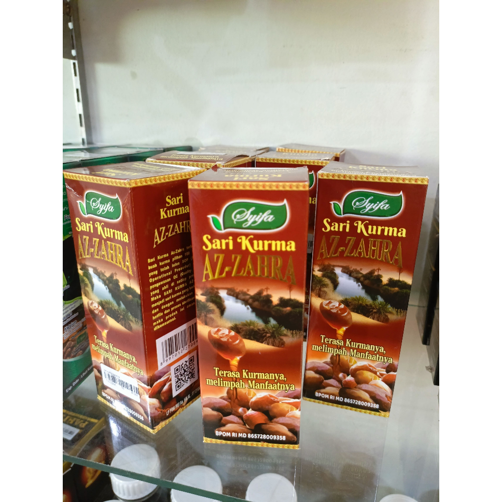 

Sari Kurma Az-Zahra | Nutrisi | Penambah Darah