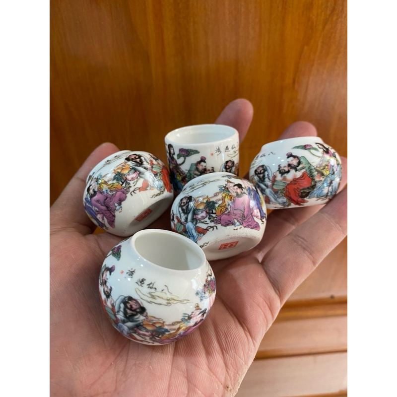 Cepuk Keramik Lukis (Kecil)